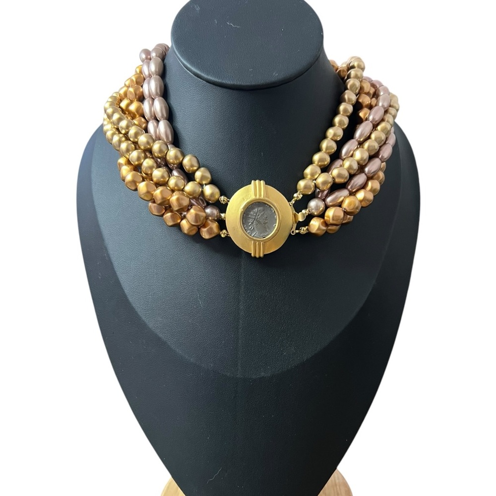 Vintage Carolee Roman Collar